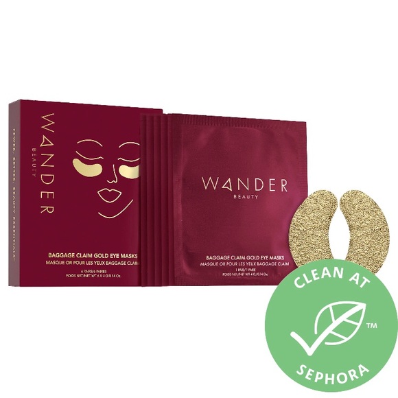 New Wander Beauty Baggage Claim Eye Masks - Picture 1 of 4